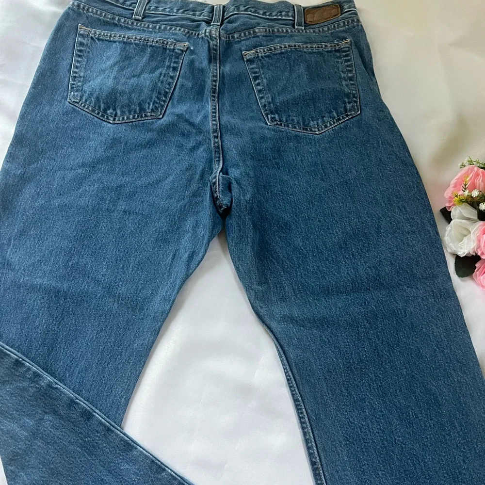 Easy fit men’s denim jeans size 38 x 30 blue